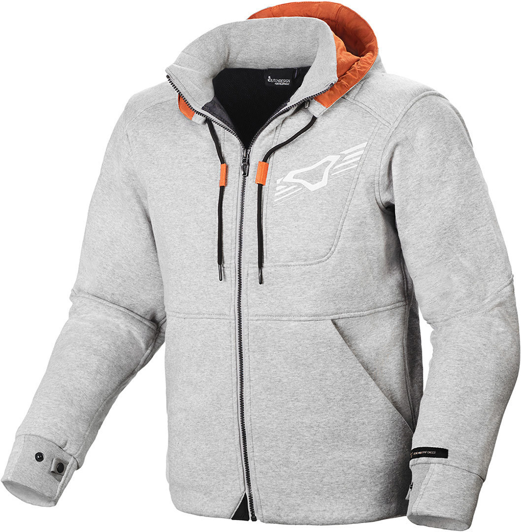 Macna District Motorrad Textiljacke, grau, Gre 2XL, grau, Gre 2XL