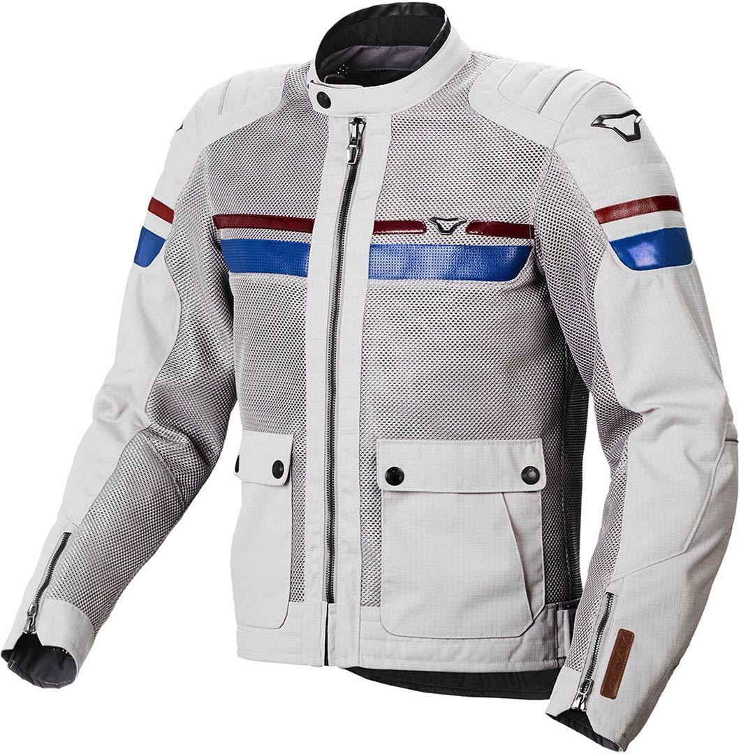 Macna Fluent Motorrad Textiljacke, grau, Gre S, grau, Gre S