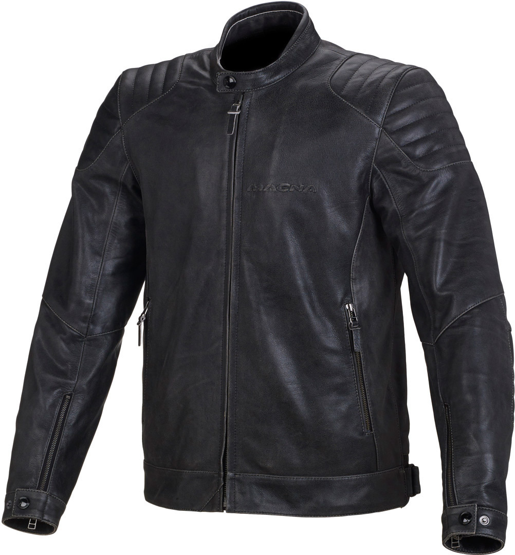 Macna Lance Motorrad Lederjacke, schwarz, Gre 60, schwarz, Gre 60