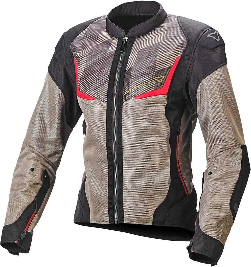 Macna Orcano Damen Motorrad Textiljacke, schwarz-braun, Gre XL, schwarz-braun, Gre XL