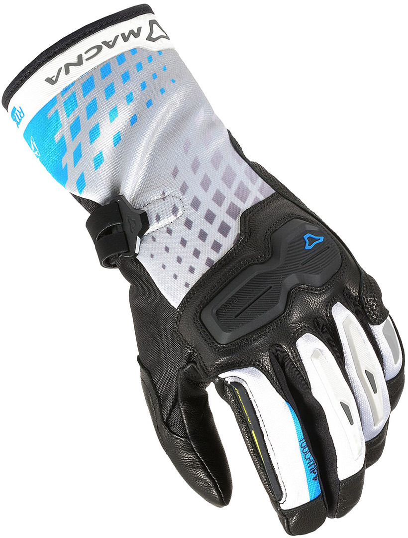 Macna Terra Damen Motorradhandschuhe, blau, Gre M, blau, Gre M