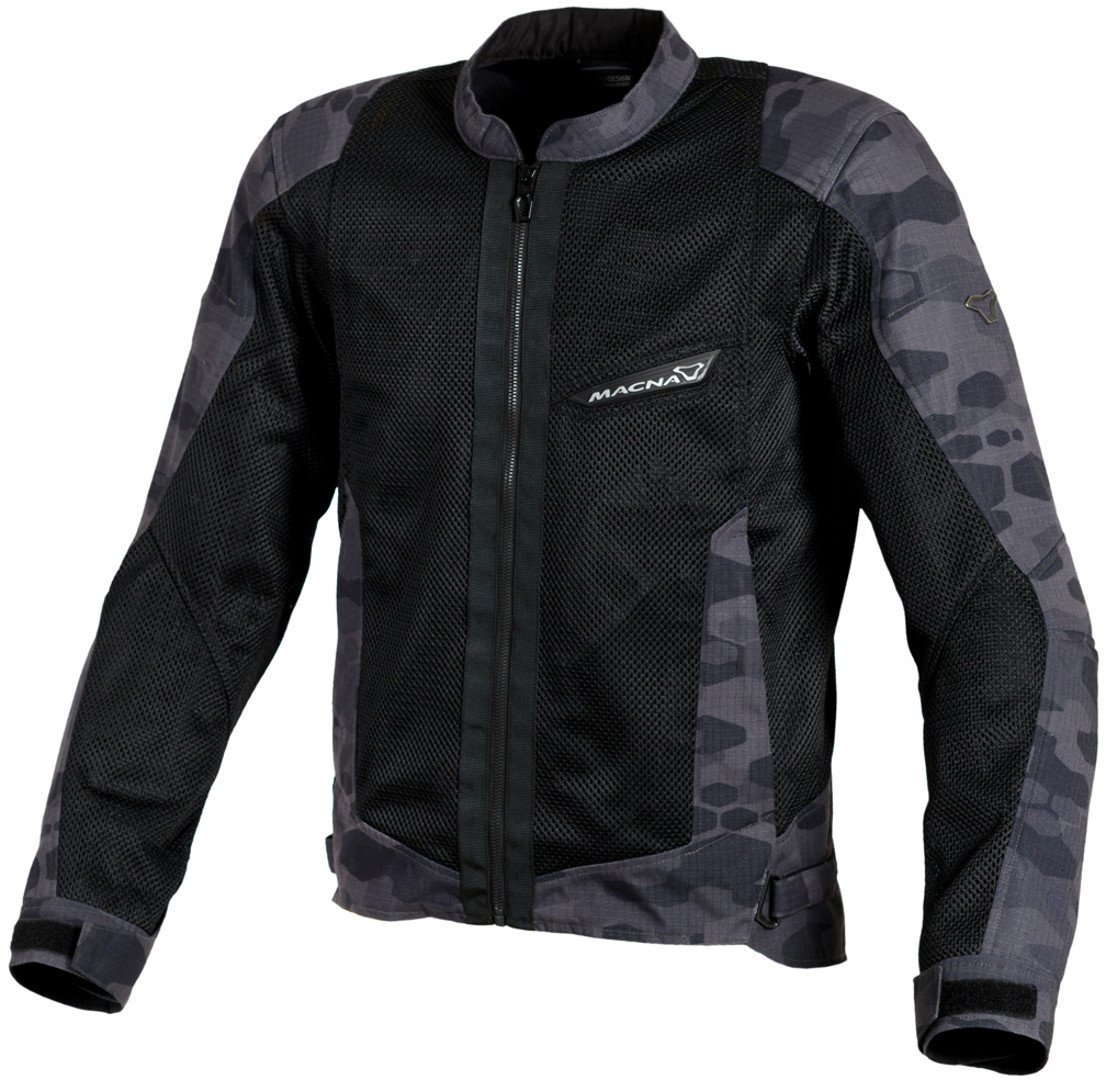 Macna Velocity Motorrad Textiljacke, schwarz-mehrfarbig, Gre S, schwarz-mehrfarbig, Gre S