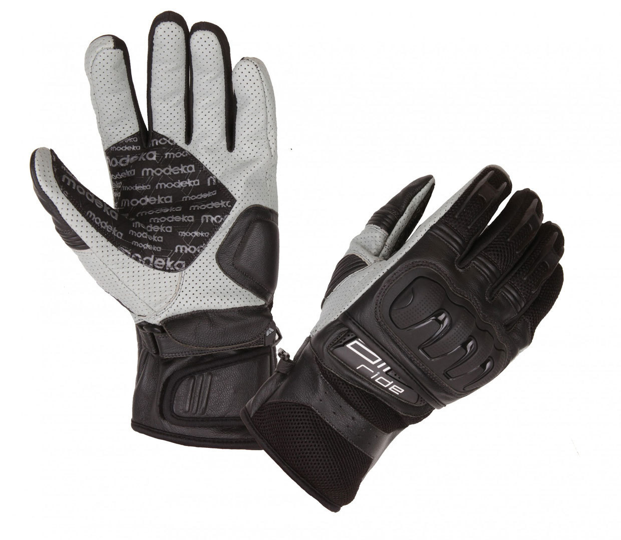 Modeka Air Ride Handschuhe, schwarz-weiss, Gre S M, schwarz-weiss, Gre S M