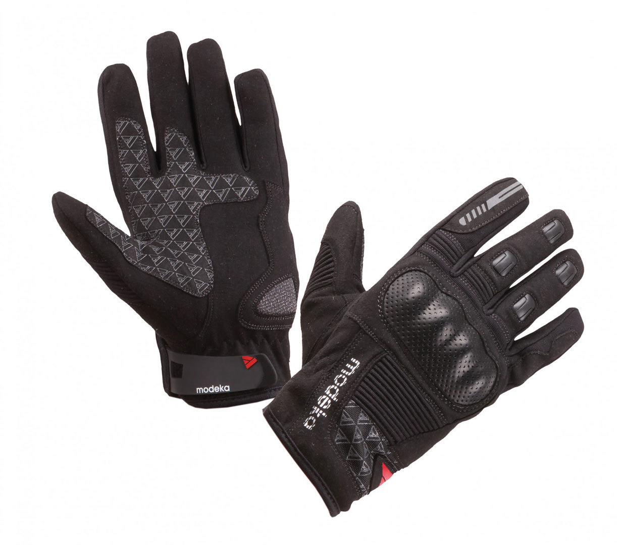Modeka Fuego Handschuhe, schwarz, Gre S M, schwarz, Gre S M