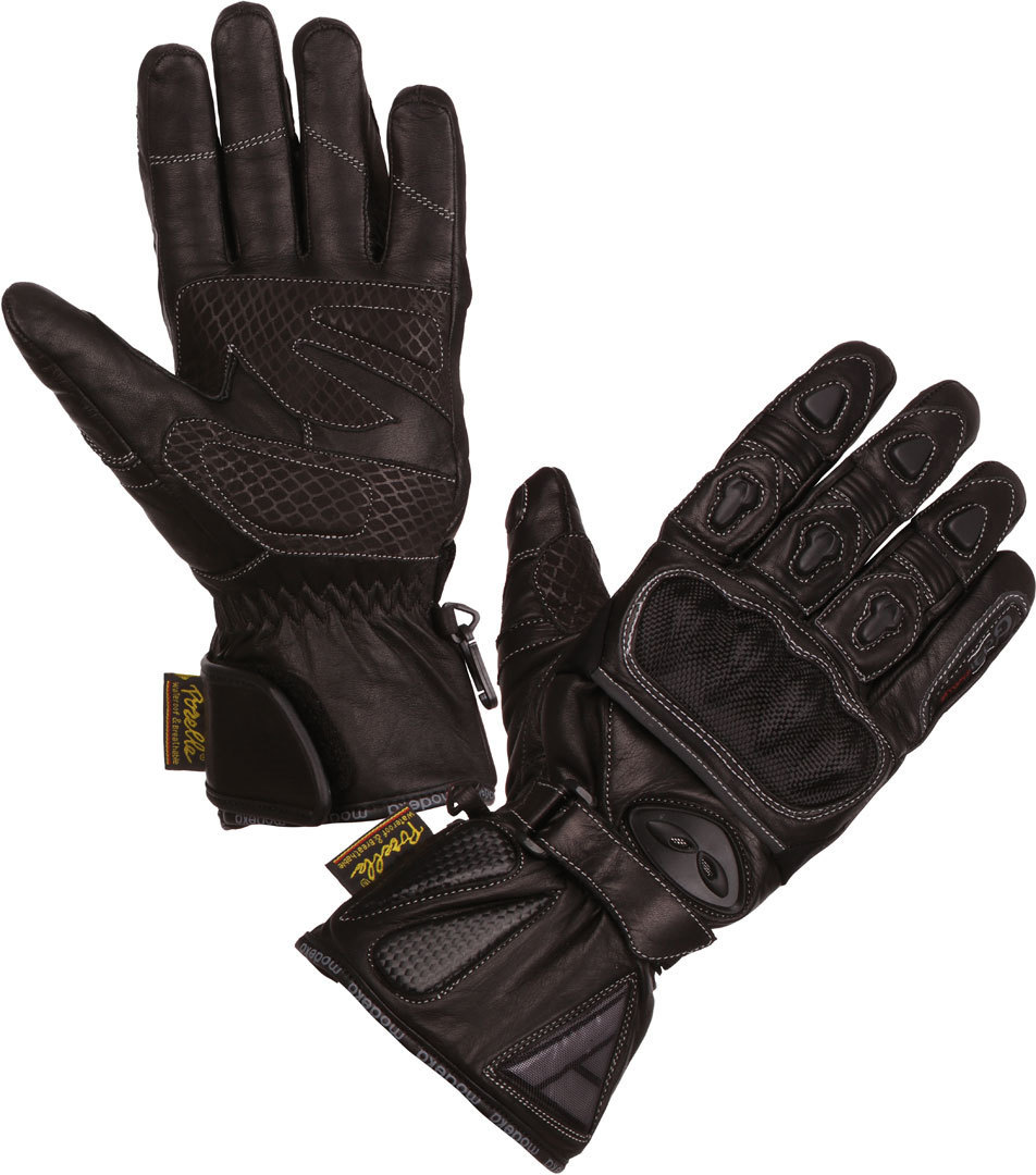 Modeka Gobi Dry Motorradhandschuhe, schwarz, Gre S, schwarz, Gre S