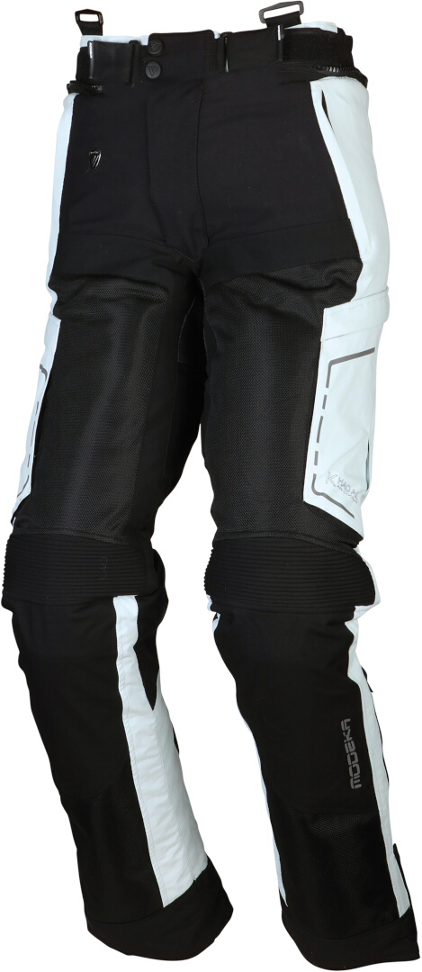 Modeka Khao Air Motorrad Textilhose, schwarz-grau, Gre XL, schwarz-grau, Gre XL