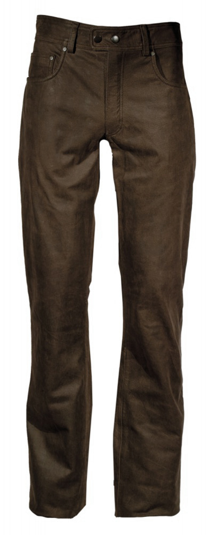 Modeka Stemp Lederhose, braun, Gre 44, braun, Gre 44