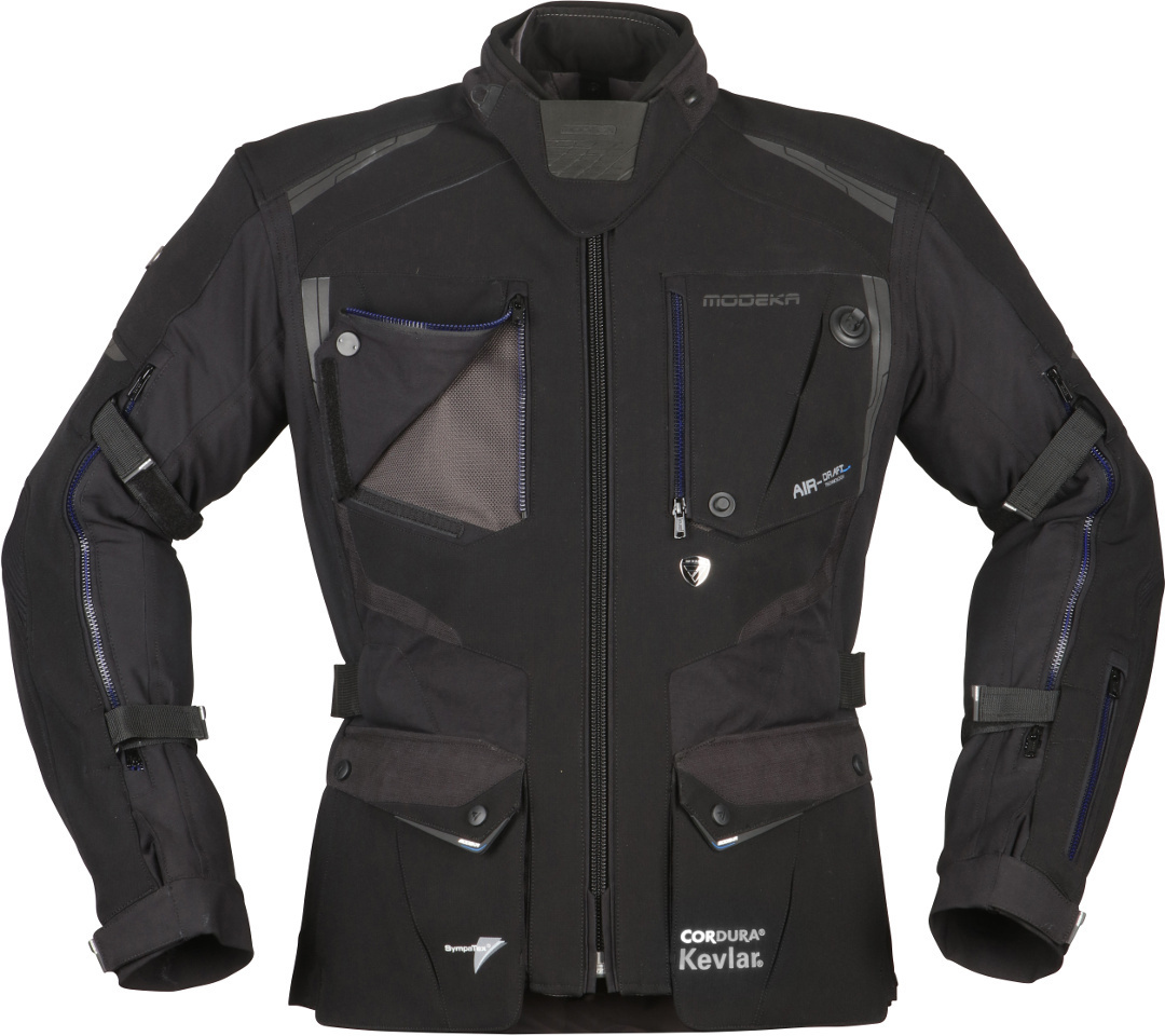 Modeka Talismen Motorrad Textiljacke, schwarz, Gre S, schwarz, Gre S