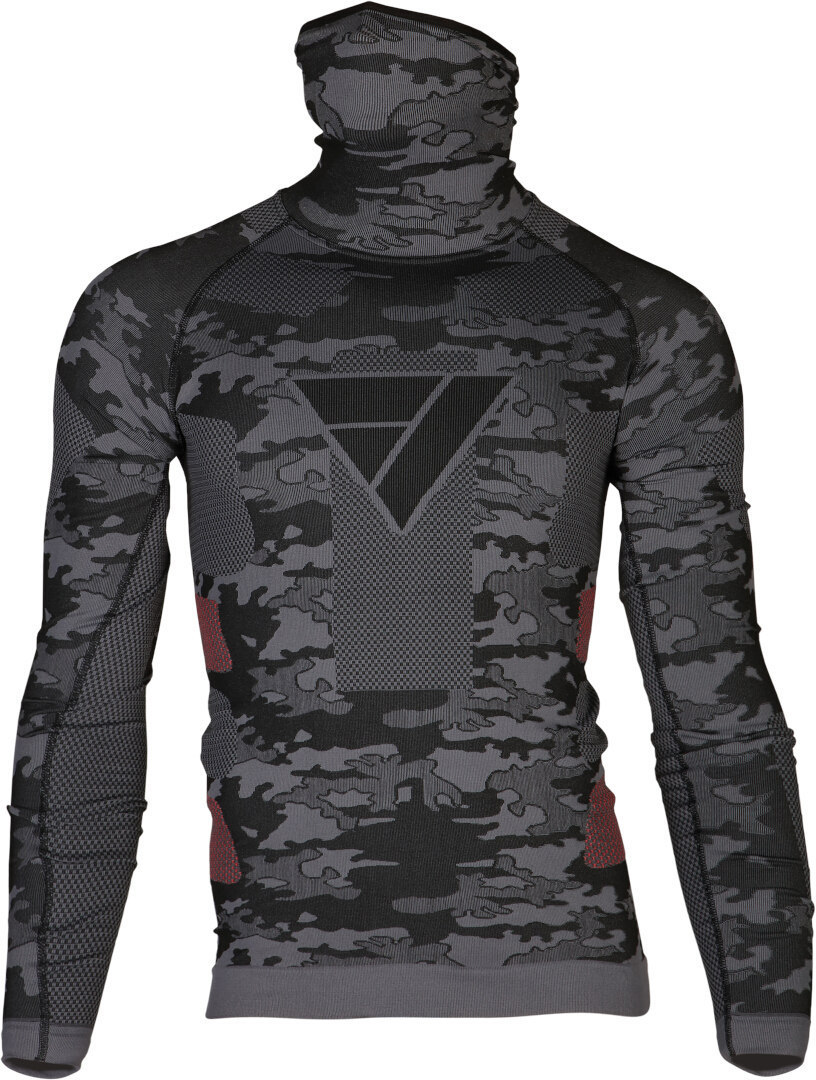 Modeka Tech Dry Bandana Longsleeve Funktionsshirt, schwarz-mehrfarbig, Gre 2XL, schwarz-mehrfarbig, Gre 2XL