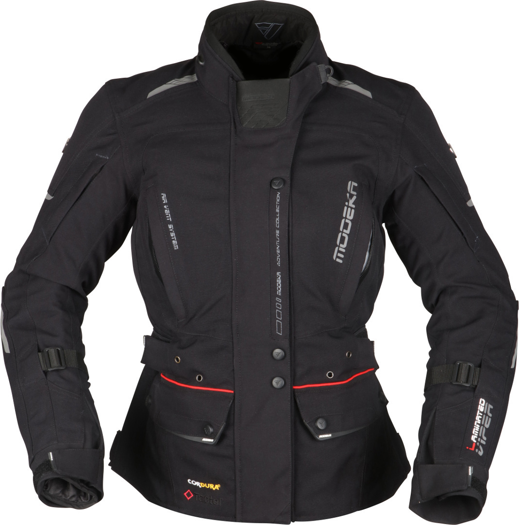 Modeka Viper LT Damen Motorrad Textiljacke, schwarz, Gre 40, schwarz, Gre 40