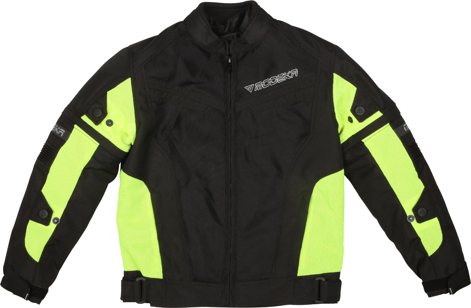 Modeka X-Vent Kinder Motorrad Textiljacke, schwarz-gelb, Gre XS 140, schwarz-gelb, Gre XS 140