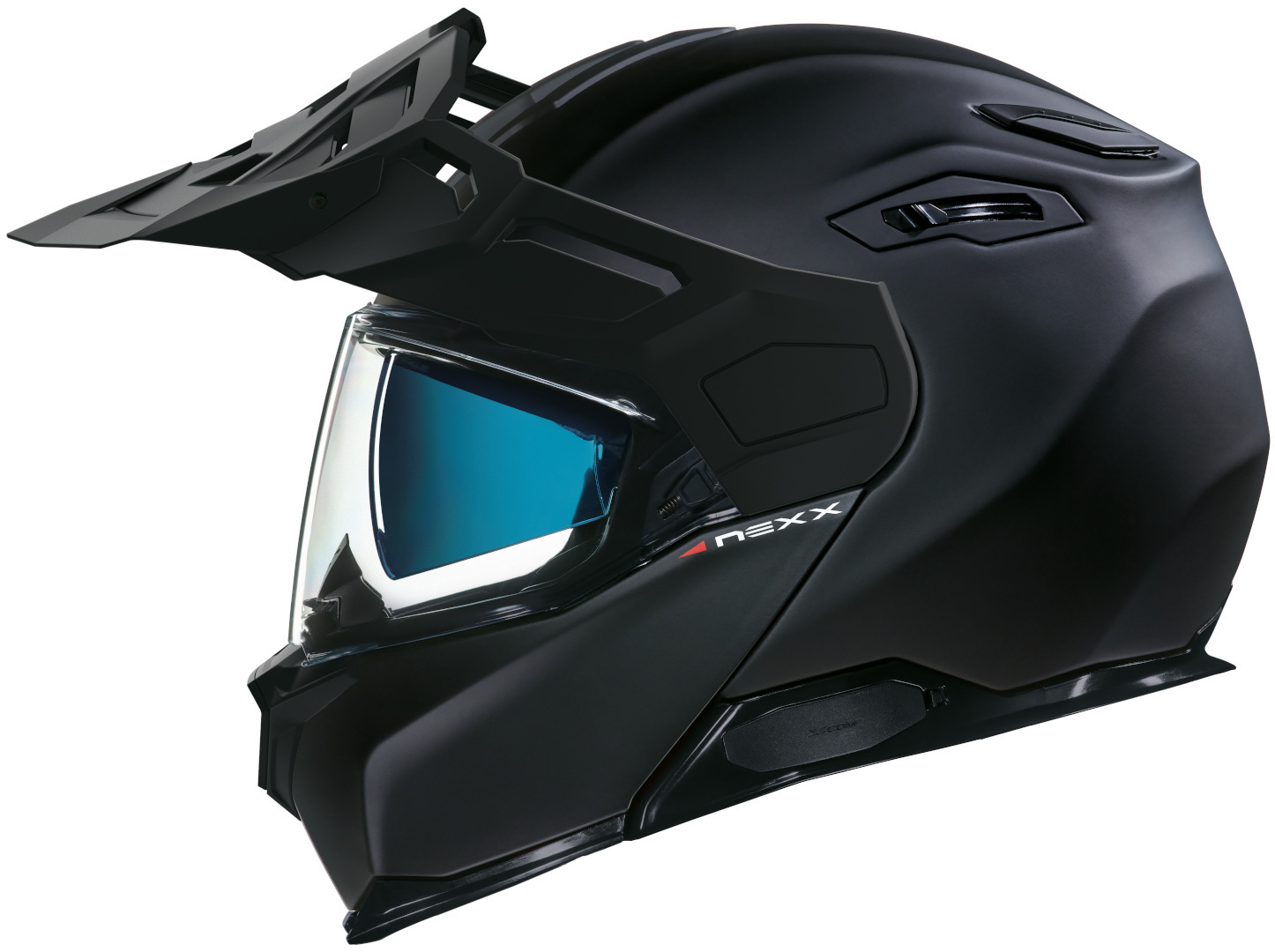 Nexx X.Vilijord Plain Helm, schwarz, Größe 3XL, schwarz, Größe 3XL