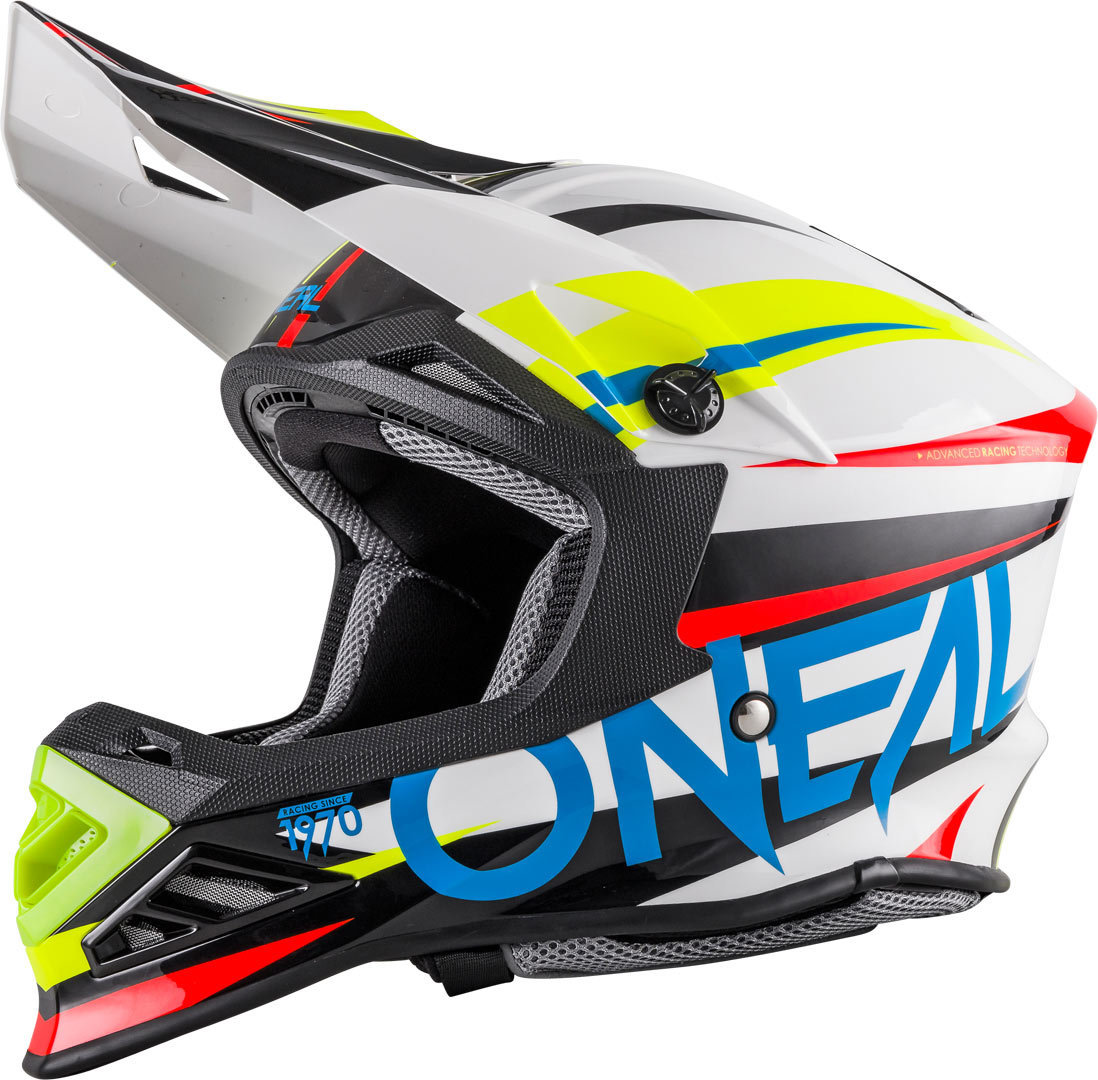 ONeal 8SERIES Aggressor Motocross Helm, weiss, Gre L, weiss, Gre L
