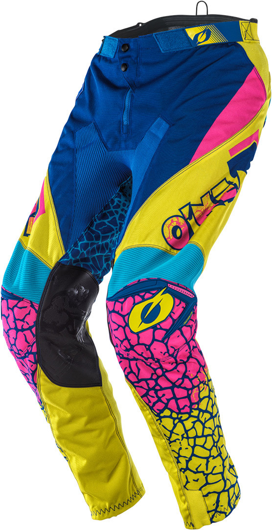 Oneal Mayhem Crackle 91 Motocross Hose, blau-gelb, Gre 28, blau-gelb, Gre 28