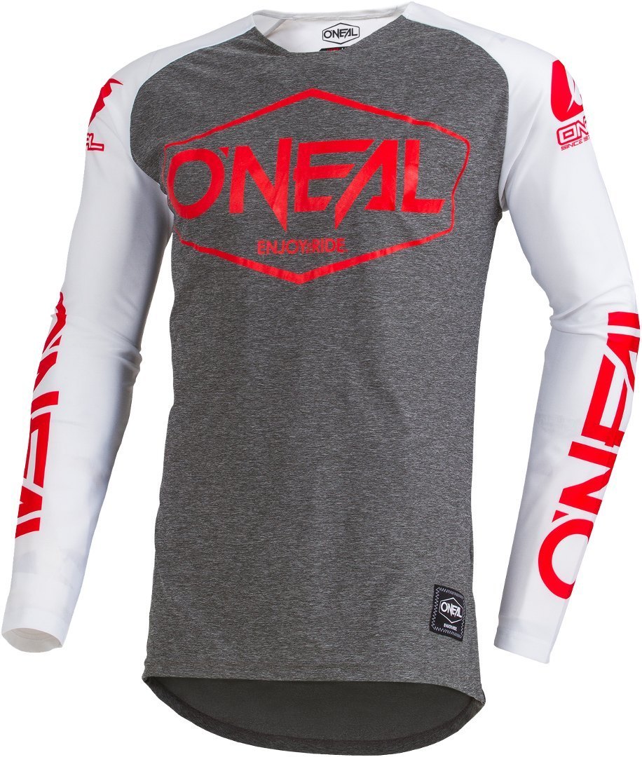 Oneal Mayhem Lite Hexx 2019 Motocross Jersey, weiss, Größe M, weiss, Größe M