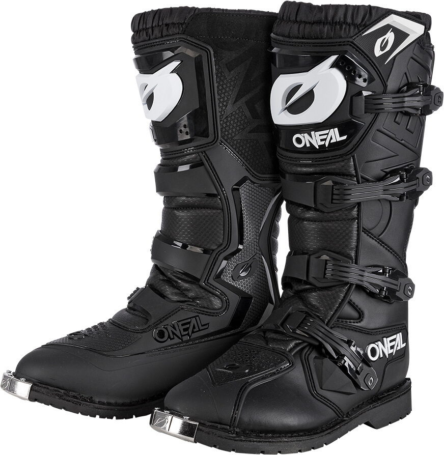 Oneal Rider Pro Motocross Stiefel, schwarz, Gre 45, schwarz, Gre 45 unter Bekleidung