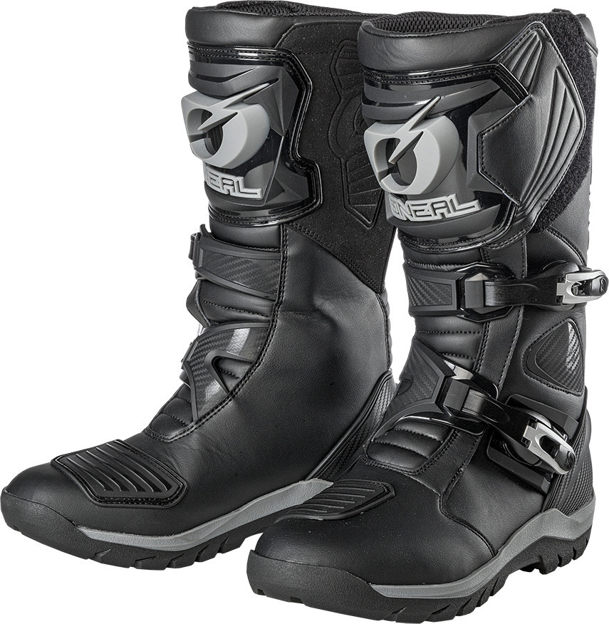 Oneal Sierra Pro wasserdichte Motocross Stiefel, schwarz, Größe 45, schwarz, Größe 45