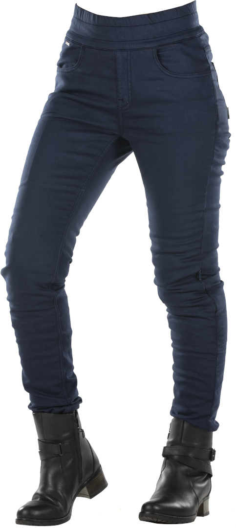 Overlap Jane Damen Motorrad Leggings, blau, Gre 29, blau, Gre 29