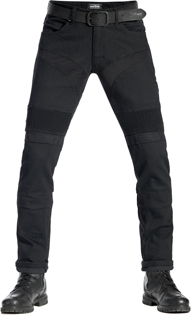 Pando Moto Karldo Kev 01 Motorradjeans, schwarz, Gre 28, schwarz, Gre 28 unter Hosen