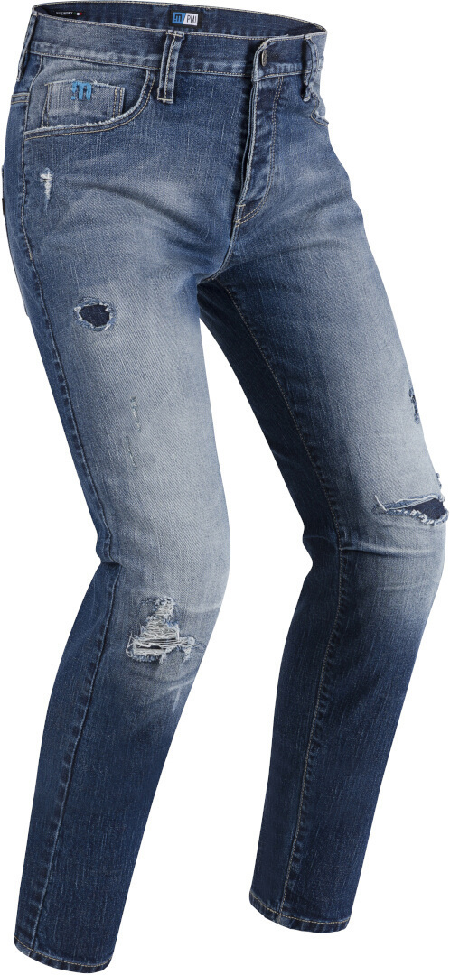 PMJ Street MotorradJeans, blau, Gre 38, blau, Gre 38 unter Hosen