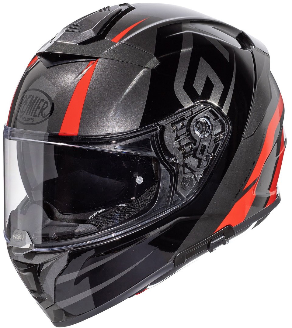 Premier Devil GT 17 Helm, schwarz-rot, Gre L, schwarz-rot, Gre L