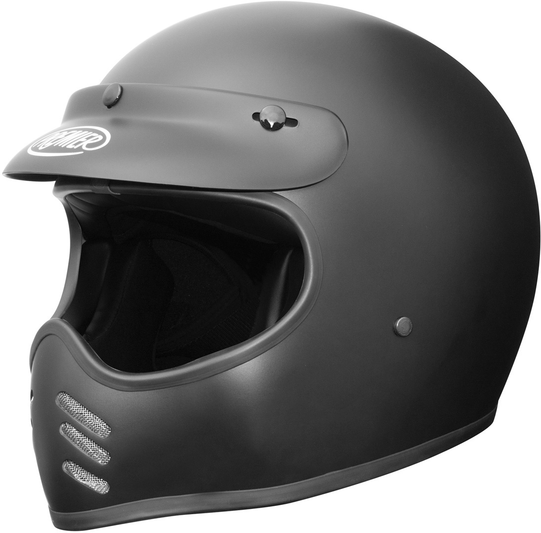 Premier Trophy MX U9 BM Motocross Helm, schwarz, Größe M, schwarz, Größe M