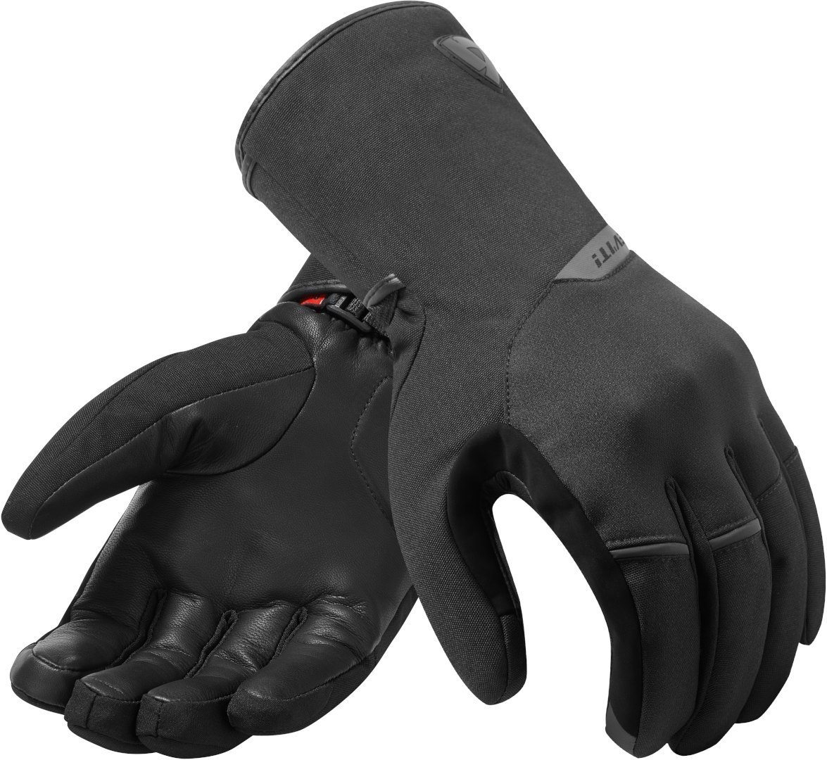 Revit Chevak Gore-Tex Motorrad Handschuhe, schwarz, Größe 4XL, schwarz, Größe 4XL