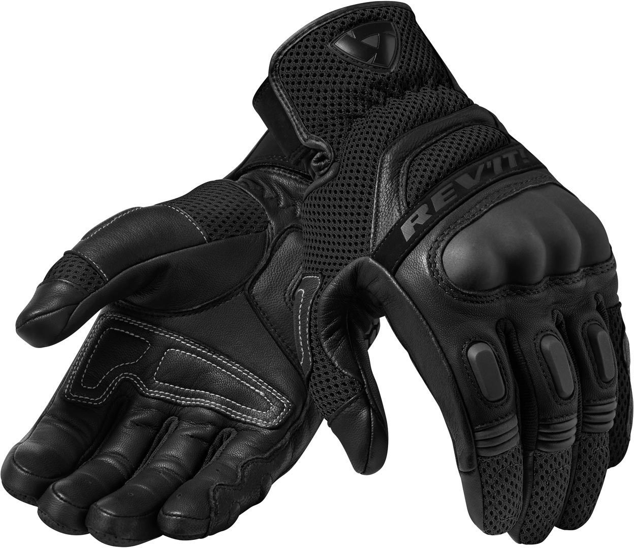 Revit Dirt 3 Motocross Handschuhe, schwarz, Größe M, schwarz, Größe M