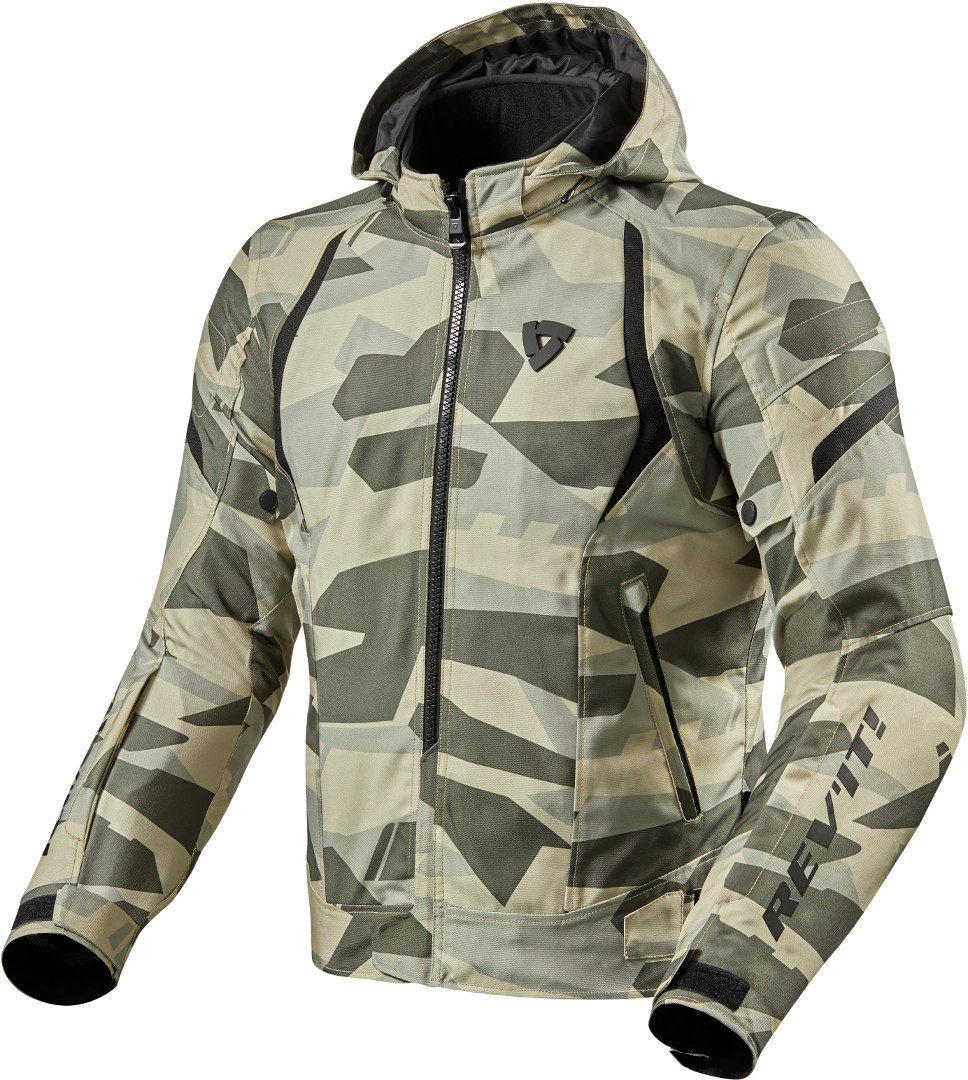 Revit Flare 2 Motorrad Textiljacke, mehrfarbig, Gre 2XL, mehrfarbig, Gre 2XL unter Bekleidung