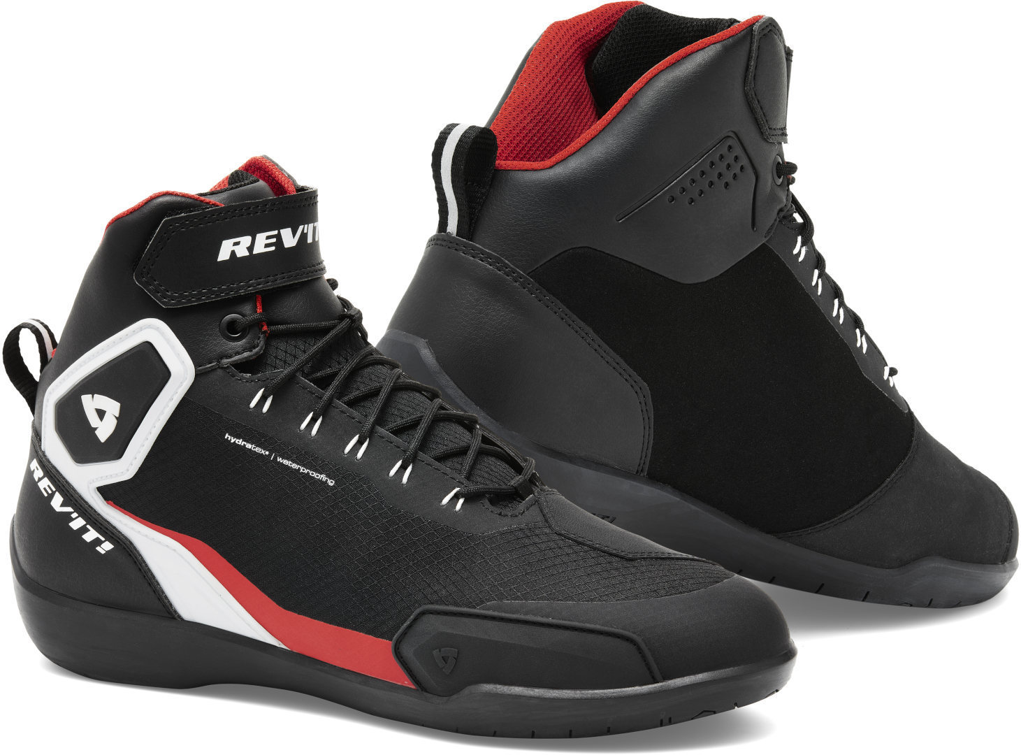 Revit G-Force H2O Wasserdichte Motorradschuhe, schwarz-weiss-rot, Gre 40, schwarz-weiss-rot, Gre 40 unter Motorradstiefel