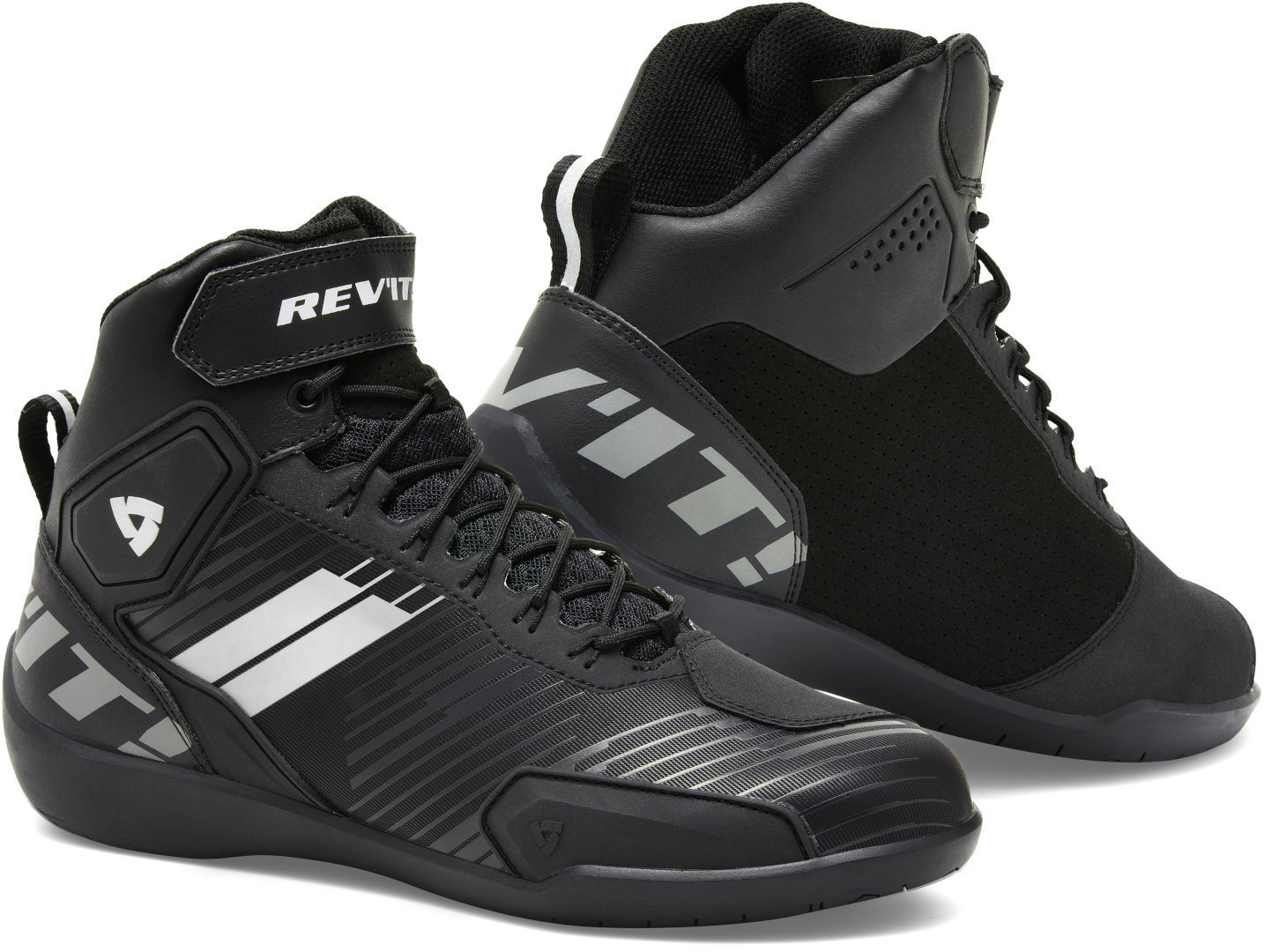 Revit G-Force Motorradschuhe, schwarz-weiss, Gre 47 fr Frauen, schwarz-weiss, Gre 47