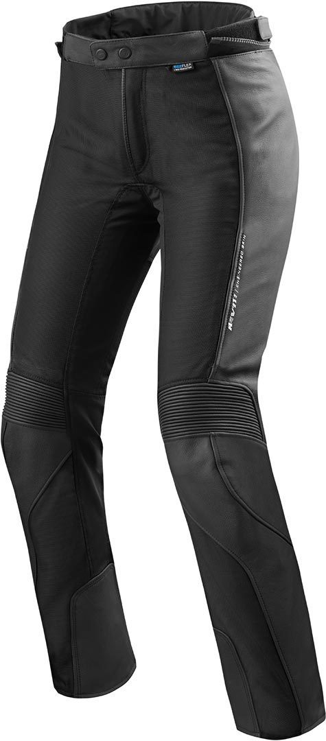 Revit Ignition 3 Ladies Damen Leder-/Textilhose, schwarz, Größe 40, schwarz, Größe 40