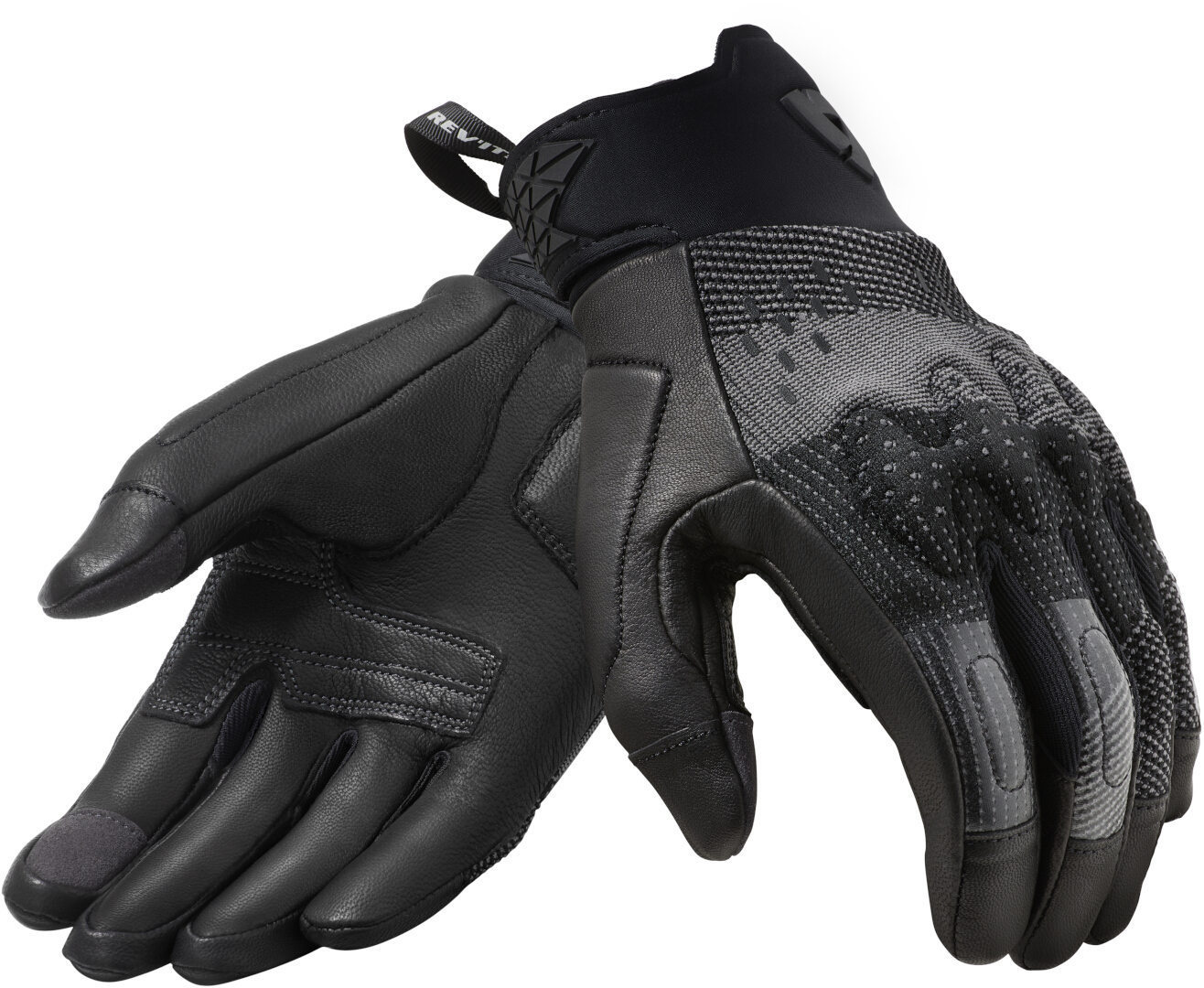 Revit Kinetic Motorradhandschuhe, schwarz-grau, Gre 3XL, schwarz-grau, Gre 3XL