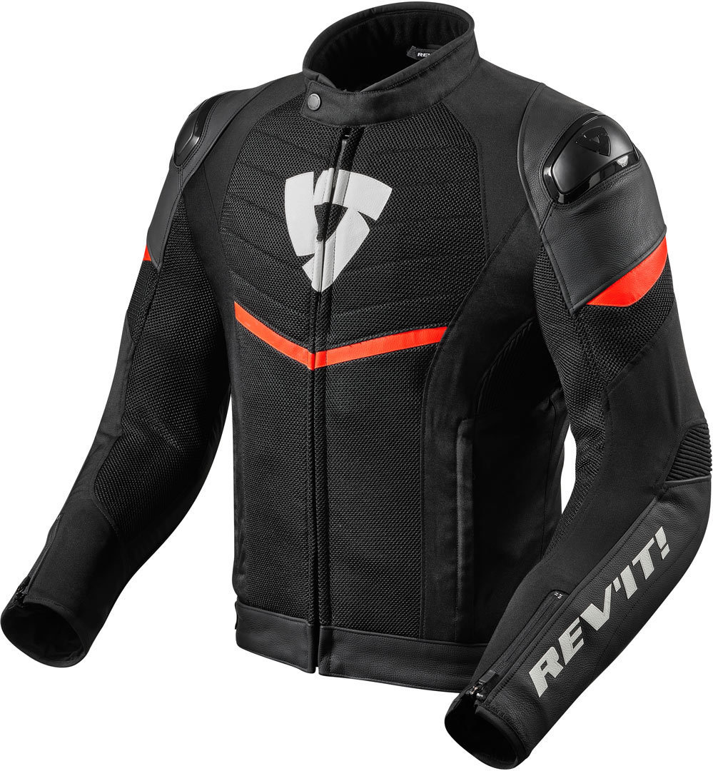 Revit Mantis Motorrad Textiljacke, schwarz-weiss-rot, Gre L, schwarz-weiss-rot, Gre L