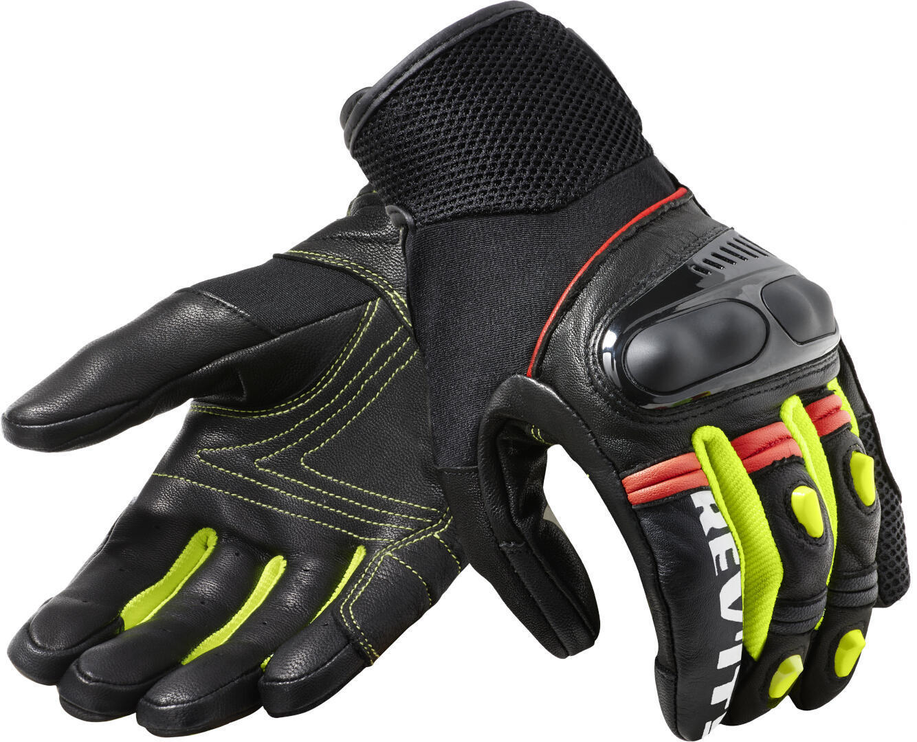 Revit Metric Motorradhandschuhe, schwarz-gelb, Gre 2XL, schwarz-gelb, Gre 2XL