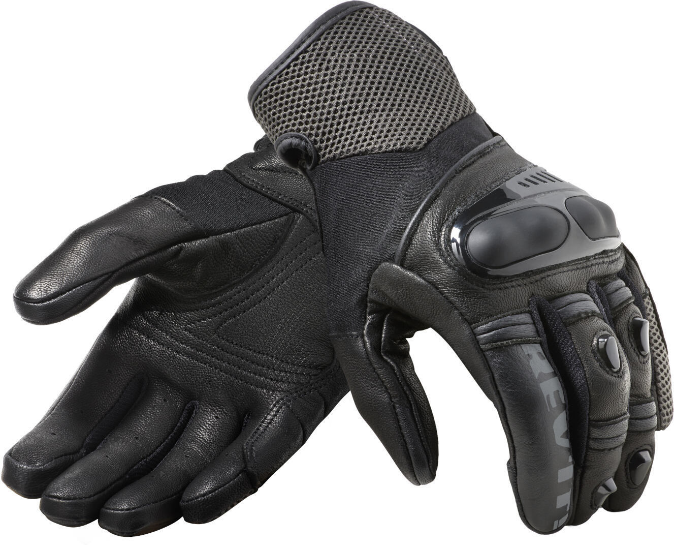 Revit Metric Motorradhandschuhe, schwarz-grau, Größe XS, schwarz-grau, Größe XS