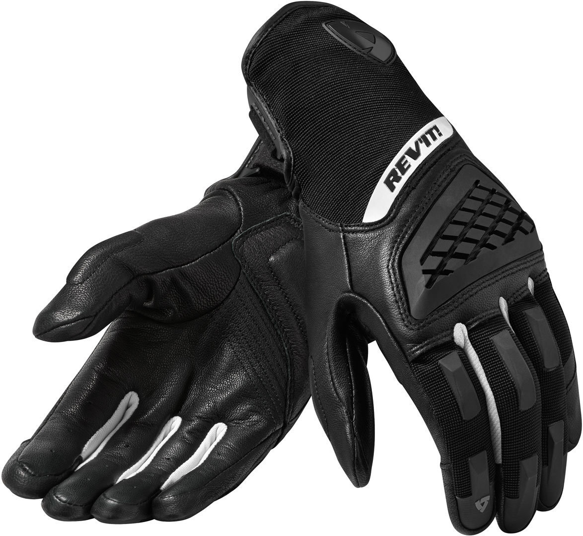 Revit Neutron 3 Damen Motocross Handschuhe, schwarz-weiss, Größe M, schwarz-weiss, Größe M