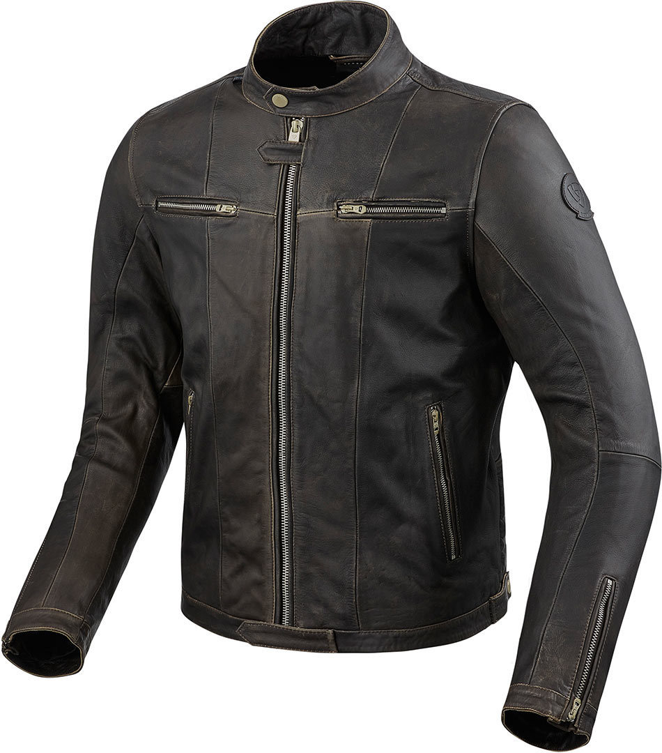 Revit Roswell Lederjacke, braun, Gre 46, braun, Gre 46