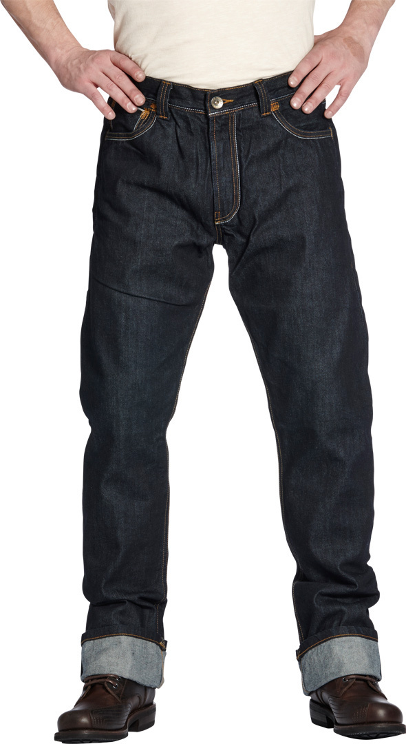 Rokker Iron Selvage Raw Jeans, blau, Größe 40, blau, Größe 40