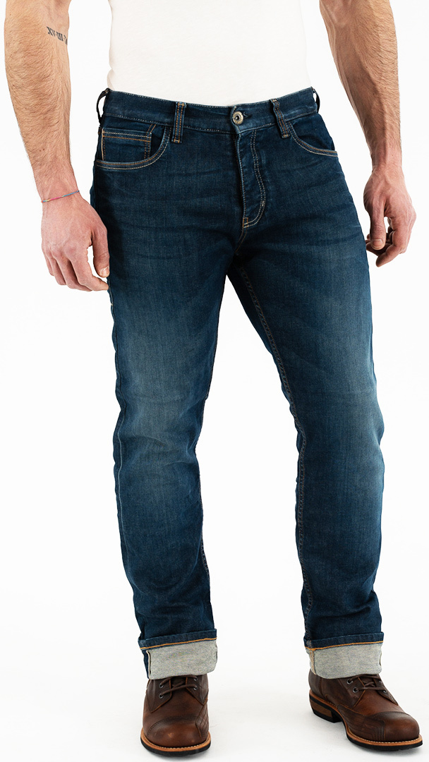 Rokker Iron Selvage Washed Jeans, blau, Größe 30, blau, Größe 30