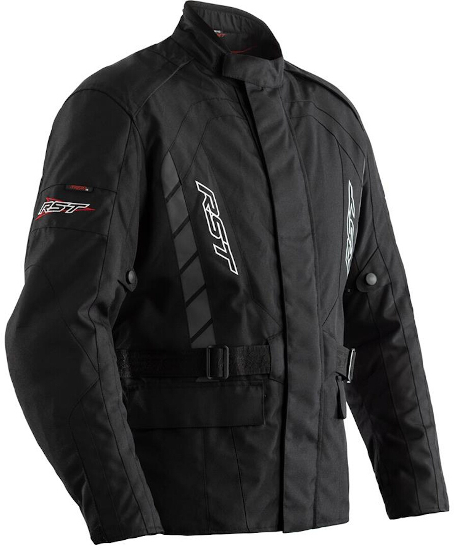 RST Alpha 4 Motorrad Textiljacke, schwarz, Größe 52, schwarz, Größe 52