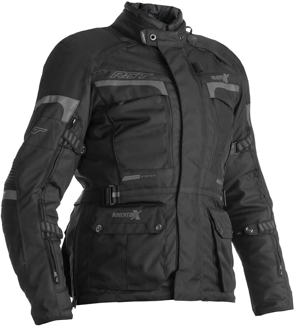 RST Pro Series Adventure-X Damen Motorrad Textiljacke, schwarz, Gre 42, schwarz, Gre 42