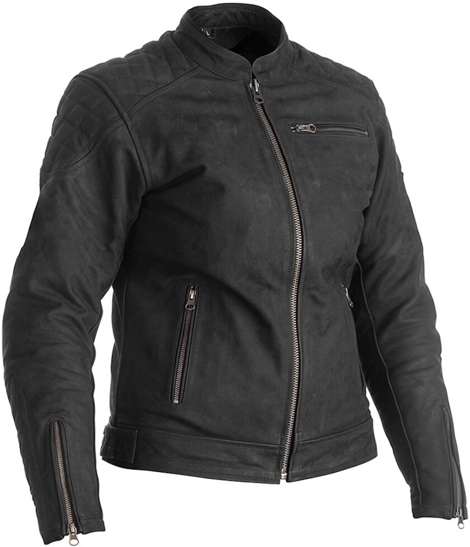 RST Ripley Damen Motorrad Lederjacke, schwarz, Gre 38, schwarz, Gre 38