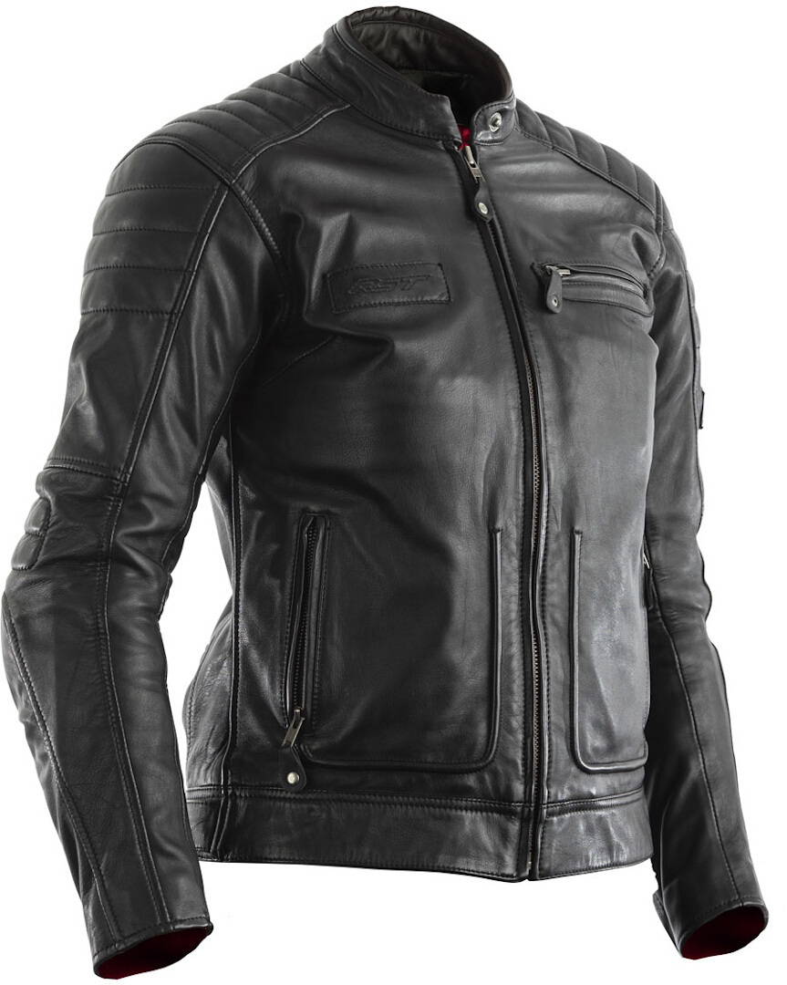 RST Roadster II Damen Motorrad Lederjacke, braun, Gre 40, braun, Gre 40 unter Bekleidung