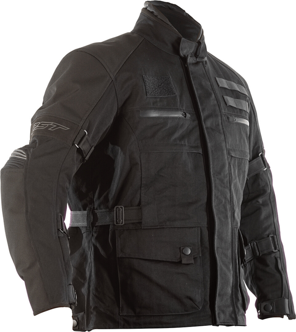 RST X-Raid Motorrad Textiljacke, schwarz, Gre 52, schwarz, Gre 52