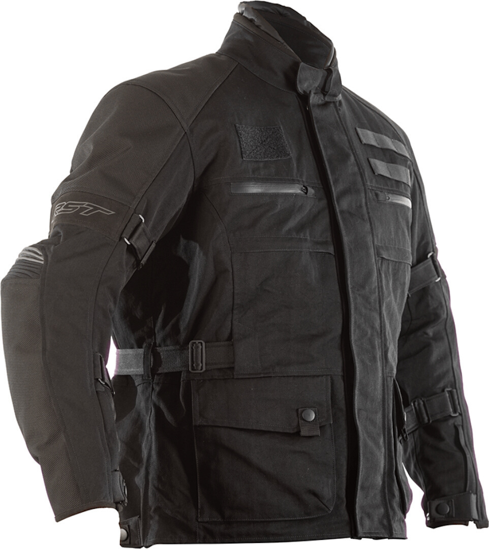 RST X-Raid Motorrad Textiljacke, schwarz, Größe 56, schwarz, Größe 56