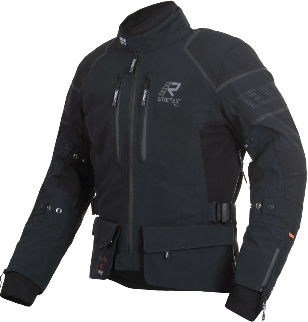 Rukka Exegal Gore-Tex Motorrad Textiljacke, schwarz, Gre 64, schwarz, Gre 64