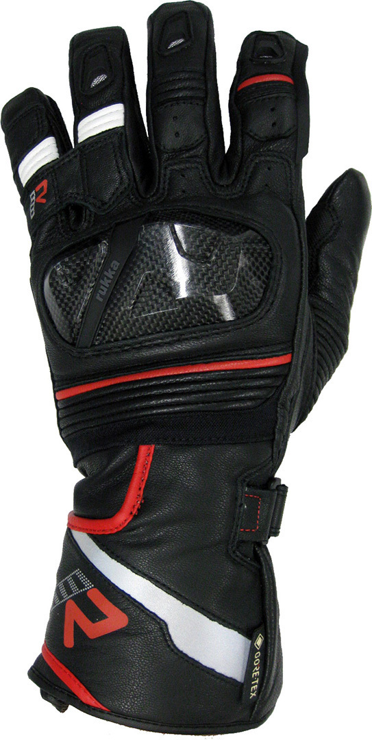 Rukka Imatra 2.0 Gore-Tex Motorradhandschuhe, schwarz-rot, Gre 4XL, schwarz-rot, Gre 4XL