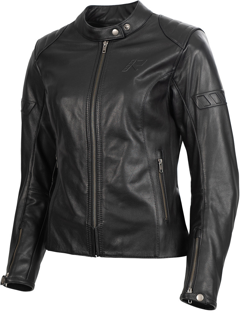 Rukka Mehan Damen Motorrad Lederjacke, schwarz, Gre 38, schwarz, Gre 38 unter Bekleidung