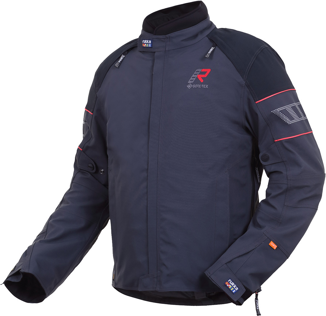 Rukka R-EX Motorrad Textiljacke, grau, Gre 50, grau, Gre 50